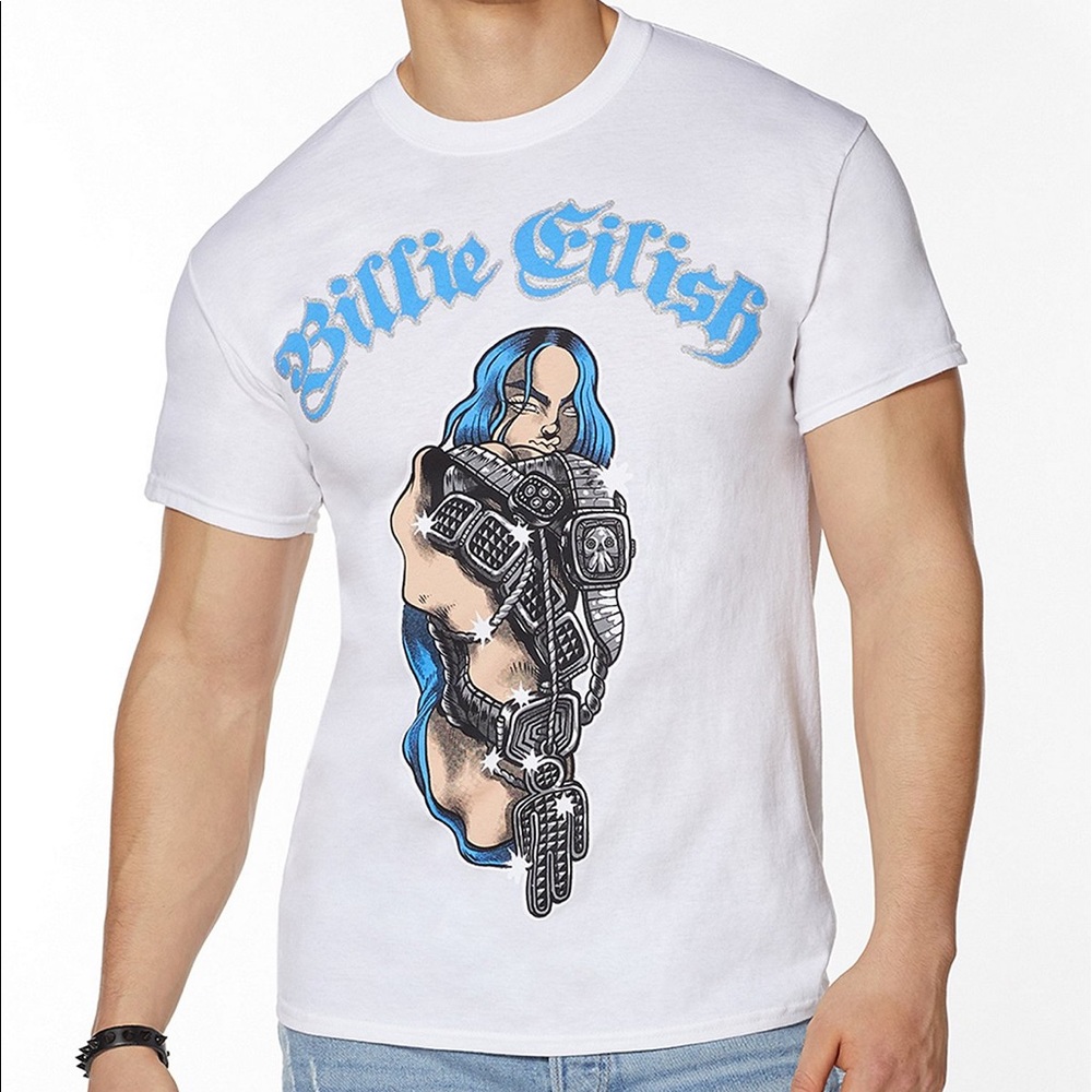 Billie Eilish “bling” graphic tee